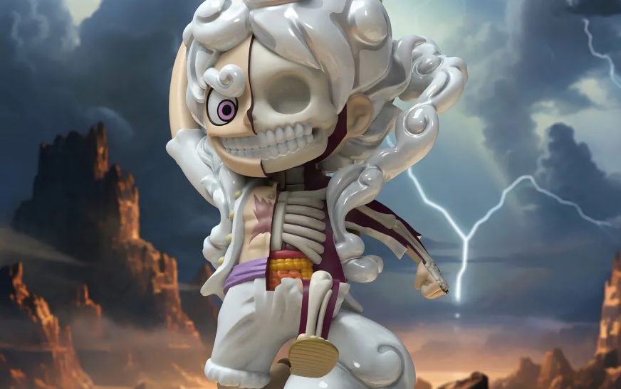 One Piece XXRAY Plus: Luffy Gear 5 by Jason Freeny x Mighty Jaxx