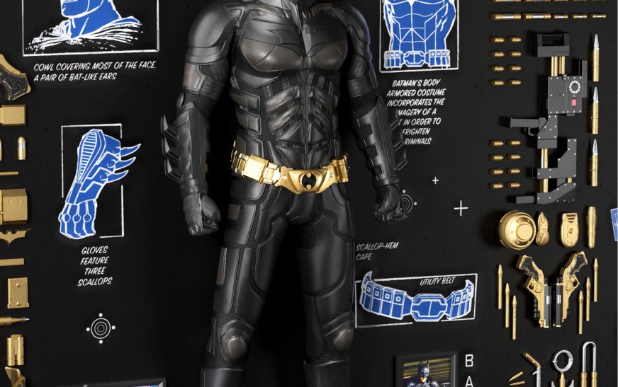 BATMAN GNAKU ARMORY SET FRAME BY VGT