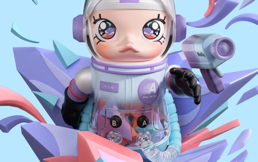 Louis De Guzman Mega Space Molly by Kenny Wong x Pop Mart