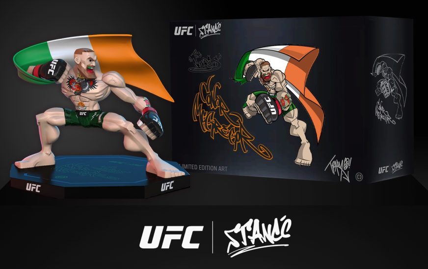 Conor McGregor UFC Art Toy by Tracy Tubera x Stancé