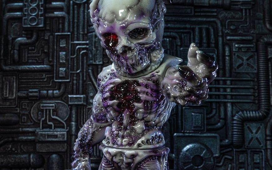 NPK GREY HEART BY KCB TOY