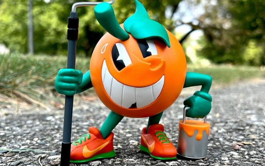 ATOMIK ORANGE OG ROLLER BY UVD TOYS