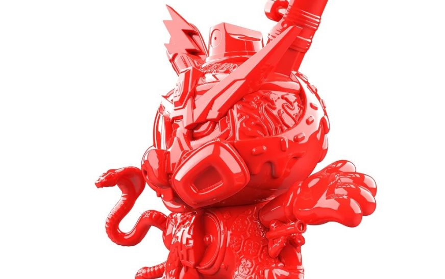 STILL LIFE DUNNY “KETCHUP” EDITION BY KIDROBOT x TRISTAN EATON