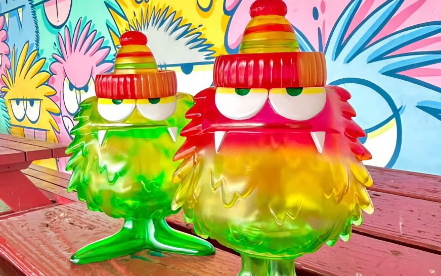 Clear Buffalo Soldier Editions by Kevin Lyons x BlackBook Toy at DesignerCon
