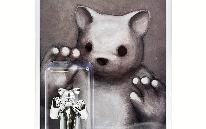 Realize, Resist & Resign Chrome Figure Set by Luke Chueh