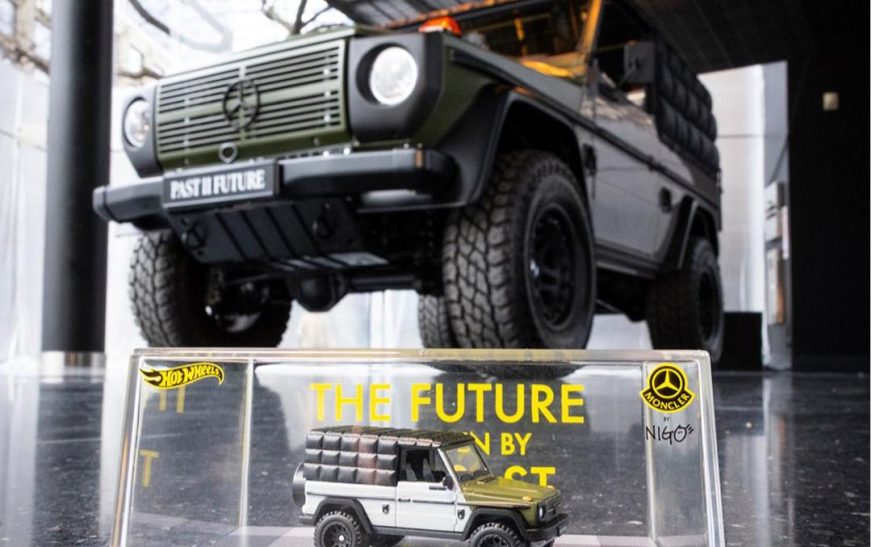 HOT WHEELS x MERCEDES-BENZ x MONCLER “PROJECT G-CLASS PAST II FUTURE” BY NIGO
