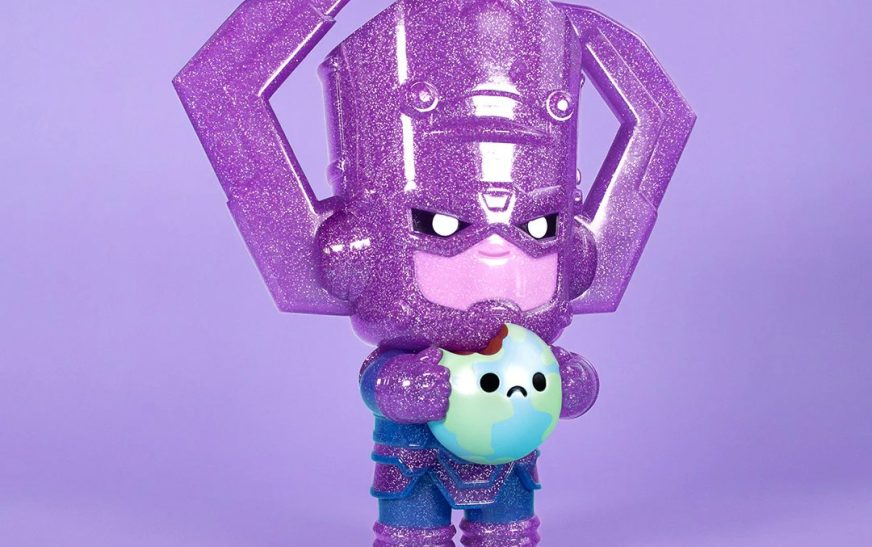 TRANSLUCENT GLITTER GALACTUS BY 100% SOFT