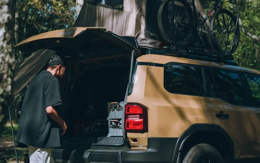 Snow Peak Debuts Its First Inflatable “Field Rise” Rooftop Tent