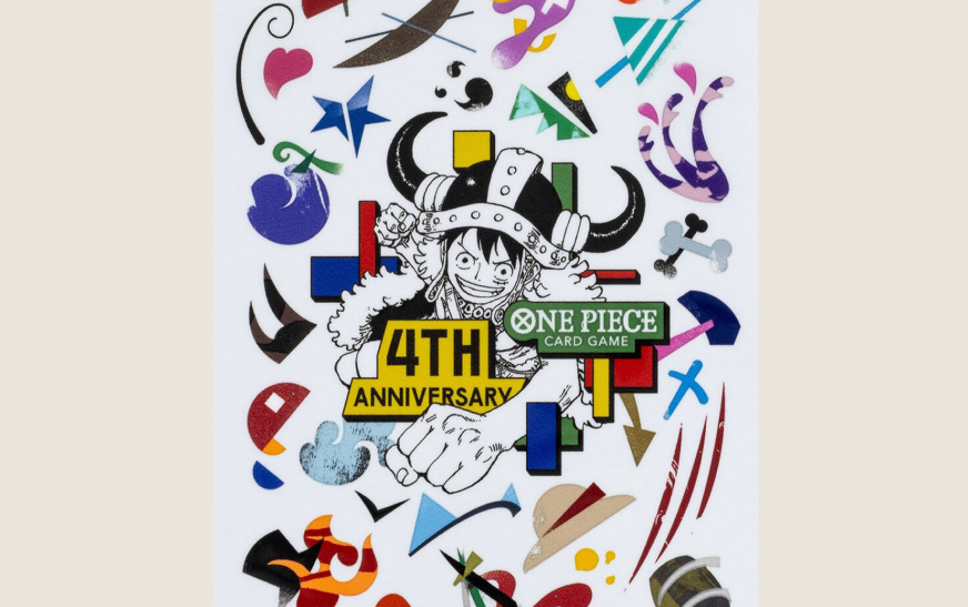 ONE PIECE Card Game 4th Anniversary Set Drops, Designed by GOO CHOKI PAR
