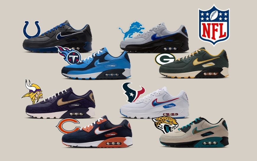 NFL x Nike Air Max 90 Rivalries Collection Set to Launch, Further Deepening Urban and Team Cultural Identity
