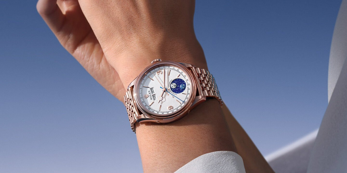Rolex Drops a Brand-New Collection Without Warning: Perpetual Padellone, with a “Face Moon Phase”