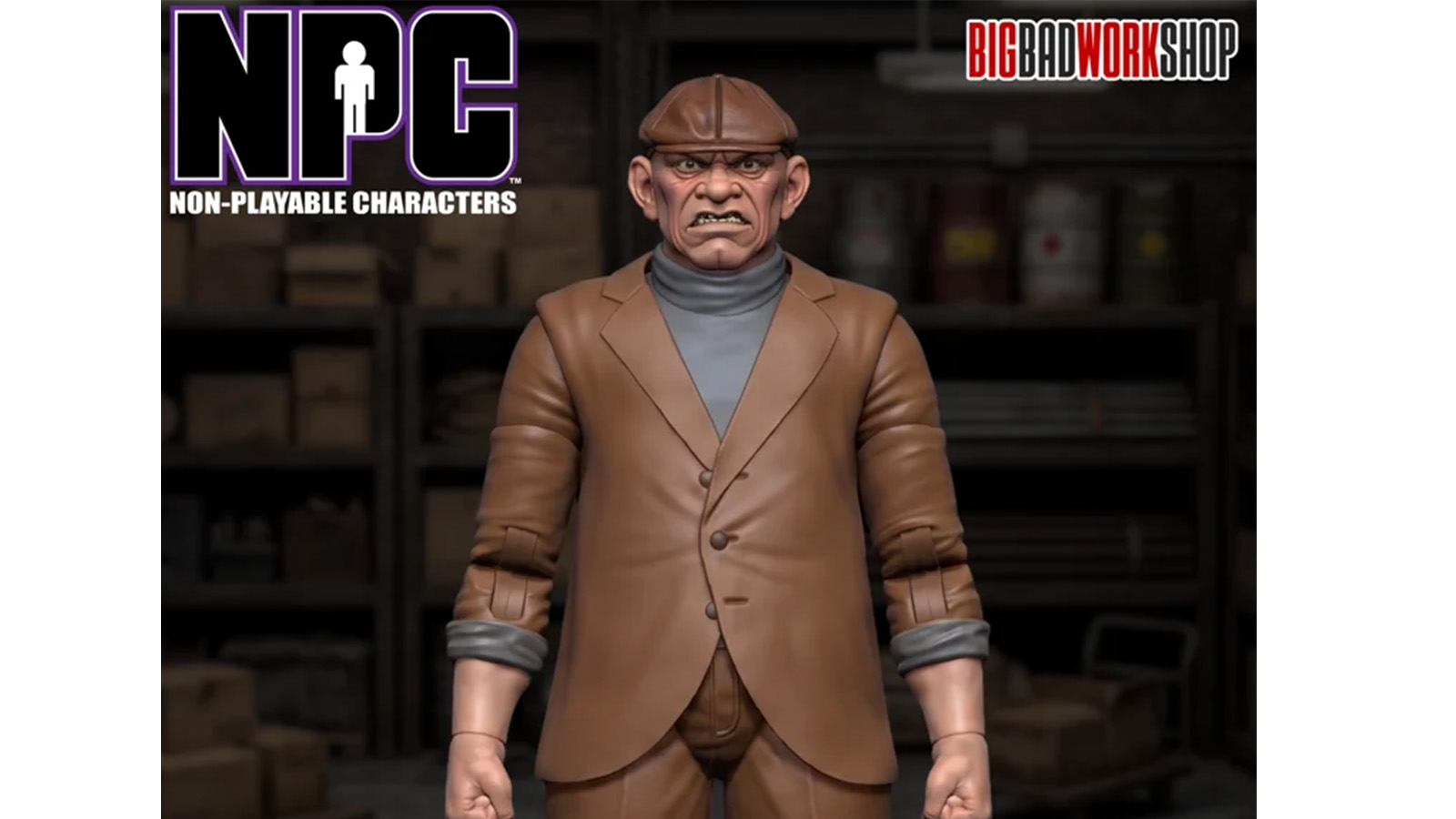 When the NPC Becomes the Protagonist: BigBadWorkShop Unveils “Mob Thug” 1/12 Action Figure, Shaping the Ordinary People Behind Every Hero Showdown