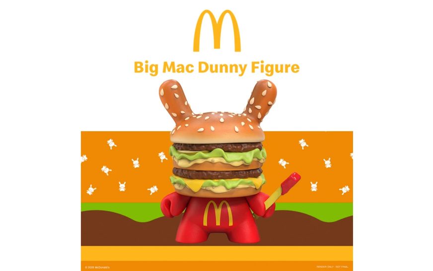 When the Big Mac Grows a Pair of Bunny Ears: Kidrobot Unveils the McDonald’s Big Mac 8″ Vinyl Dunny Art Figure