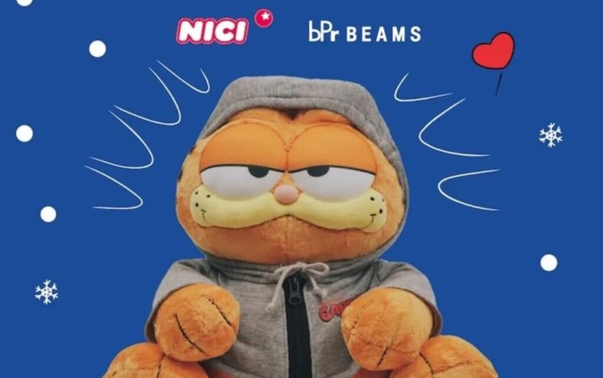 Limited to 1000 Pieces With Individual Serial Numbers: Beams x Garfield Plush Collection Launches