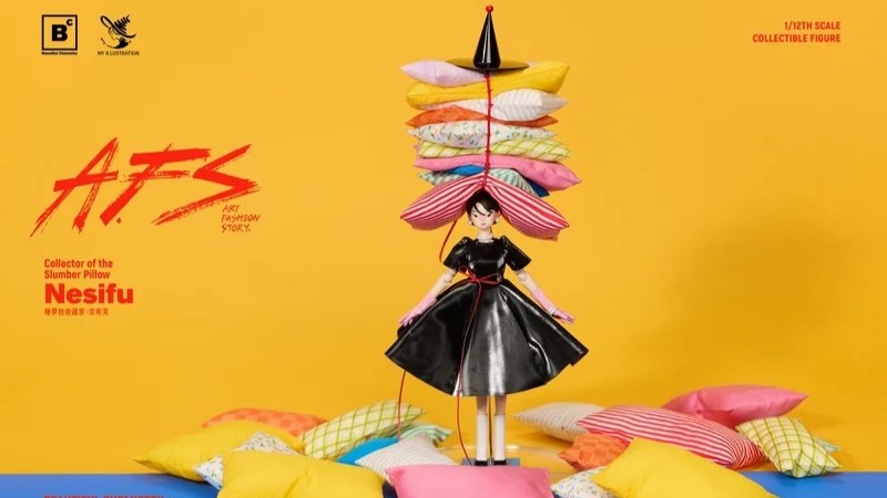 When Ten Pillows Stack into a Floating Bed: Beautiful Chemistry Releases AFS Series “Slumber Pillow Collector” Nesifu