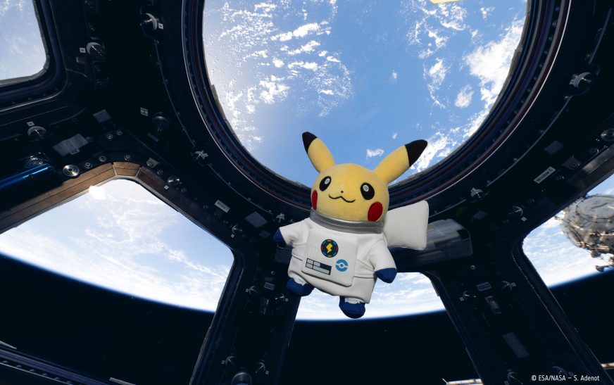 A Pikachu Plush in a Spacesuit Just Returned from the International Space Station, and Now It’s Waiting for You in a Museum