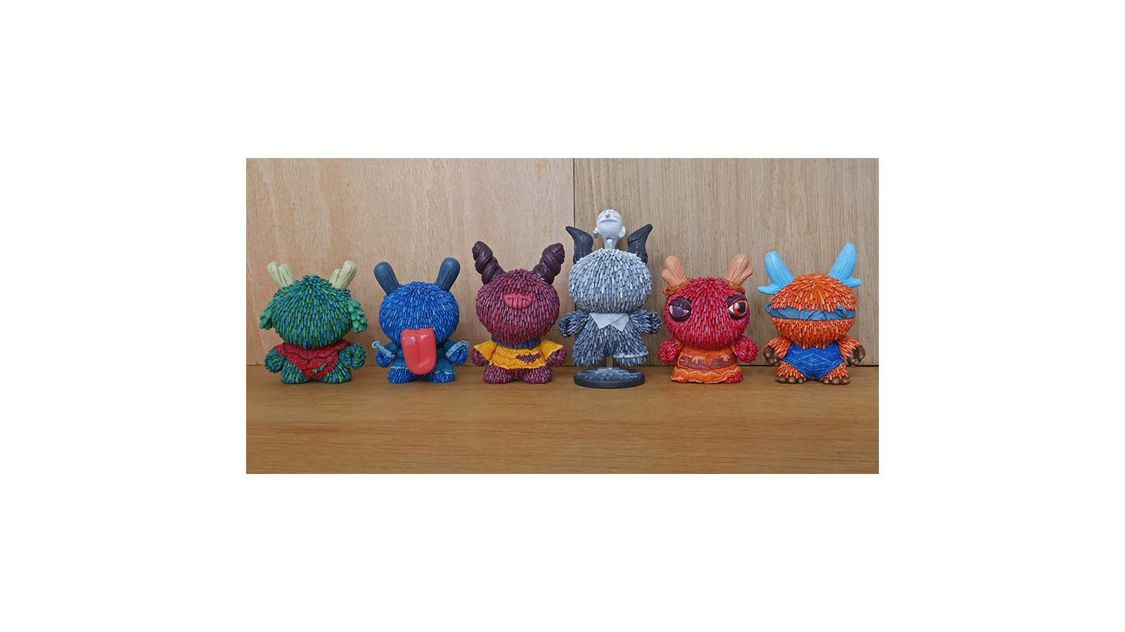 From the Same 3-Inch Dunny Grow Six Monsters: MAp-MAp’s 6 Senses Freed Series