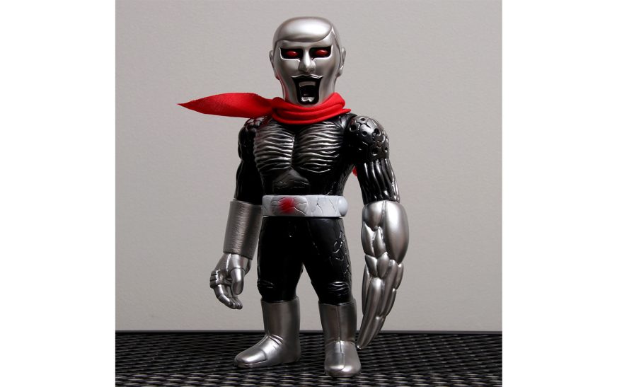 A Black “That Rider” Placed in a Shop on Ceramics First Street in 798: T.E.A.M Beijing’s 10th Anniversary Releases PDS × REALHEAD Collaboration Sofubi