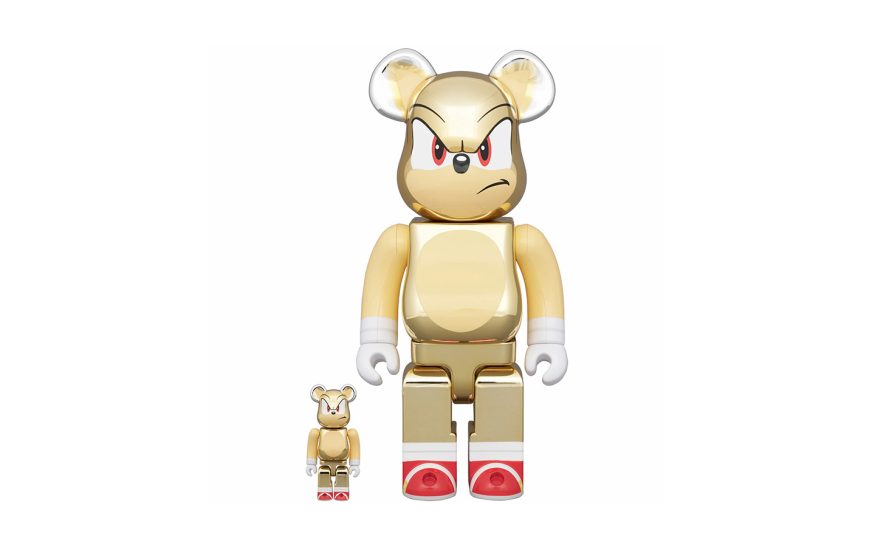 SEGA and MEDICOM TOY Release BE@RBRICK Super Sonic Chrome Ver., Exclusive to SEGA Stores