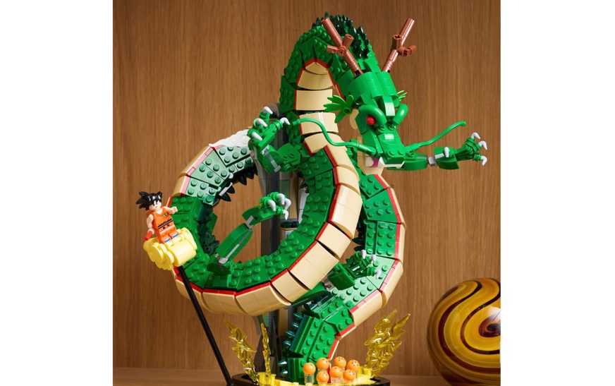 LEGO and Toei Animation’s First Dragon Ball Collaboration Set “Shenron & Goku” Announced, 1,764 Pieces Recreate the Starting Point of an Early Adventure